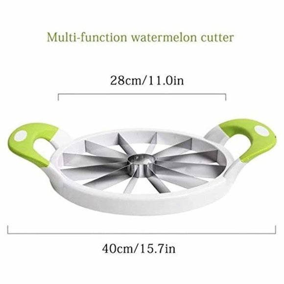 Watermelon Melon Cantaloupe Slicer Large White - Picture 3 of 9